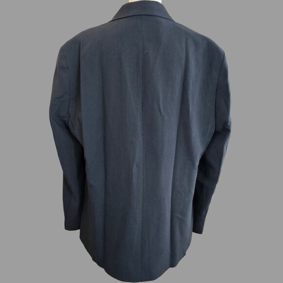 TOPSHOP NWT Blue Oversized Grandpa Blazer Women's Sz. 8 - Picture 2 of 6